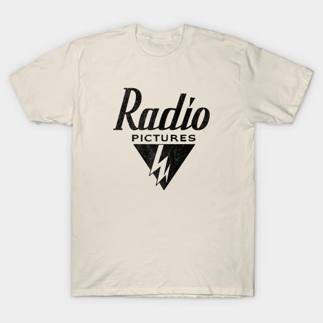 Radio Pictures 1931 Distressed graphic T-Shirt by vokoban